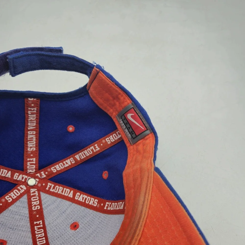 Nike Florida Gators Strapback Hat Baseball Cap Blue SEC Football Embroidered